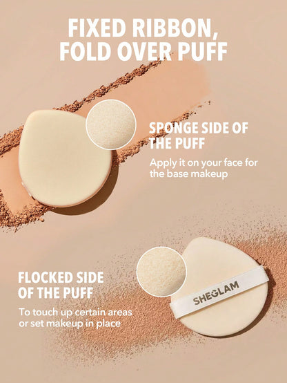 Skin-Focus High Coverage Powder Foundation-Shell