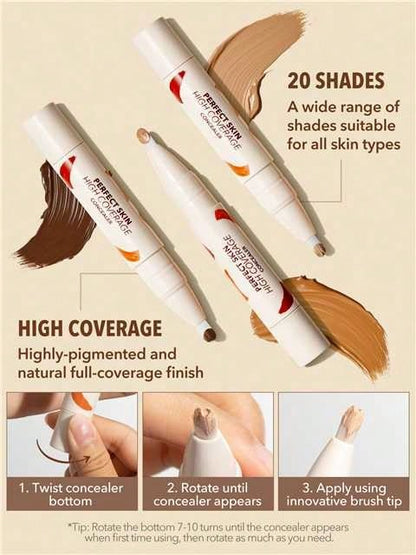 Perfect Skin High Coverage Concealer - {{ Sheglam_Qatar }}