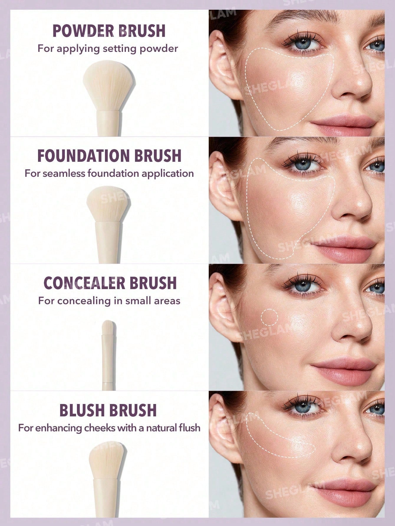 Pro Core Brush Kit - {{ Sheglam_Qatar }}