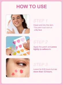 Heart Blemish Patch Pimple Patches For Acne - {{ Sheglam_Qatar }}