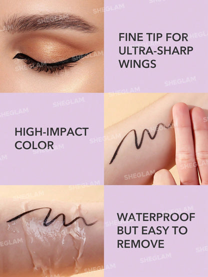 Eternal Beauty Liquid Eyeliner-Black - {{ Sheglam_Qatar }}