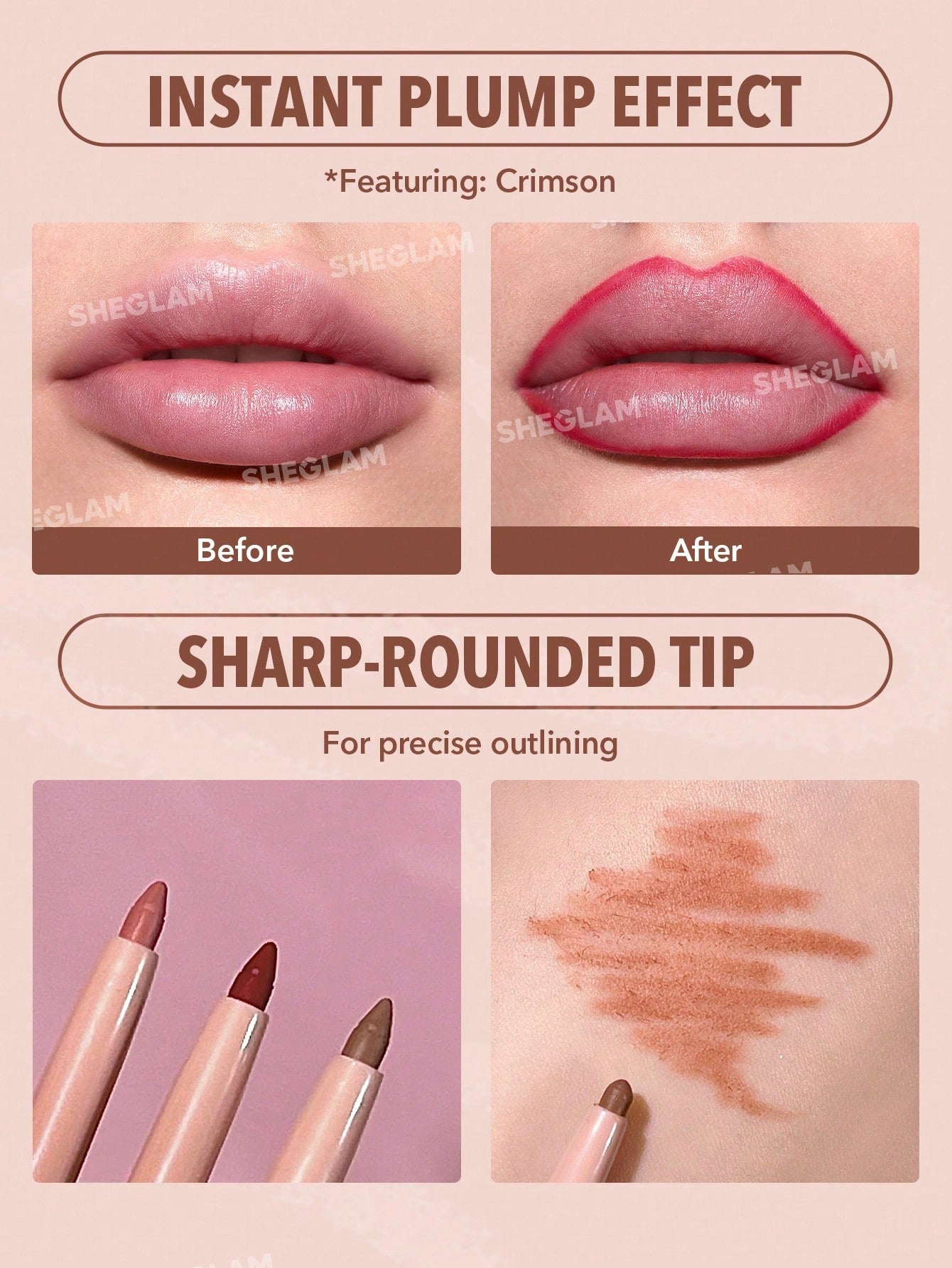 So Lippy Lip Liner - {{ Sheglam_Qatar }}