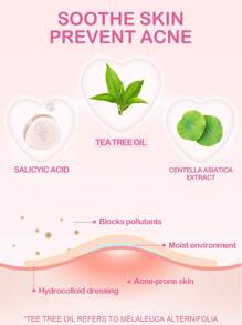 Heart Blemish Patch Pimple Patches For Acne - {{ Sheglam_Qatar }}