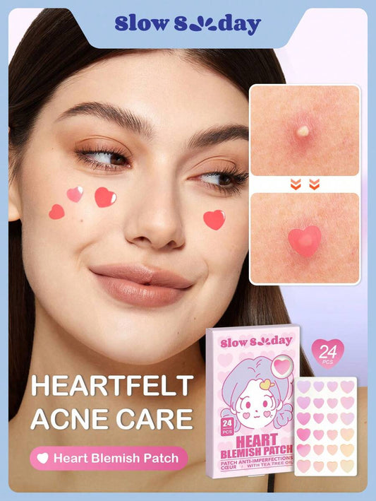 Heart Blemish Patch Pimple Patches For Acne - {{ Sheglam_Qatar }}