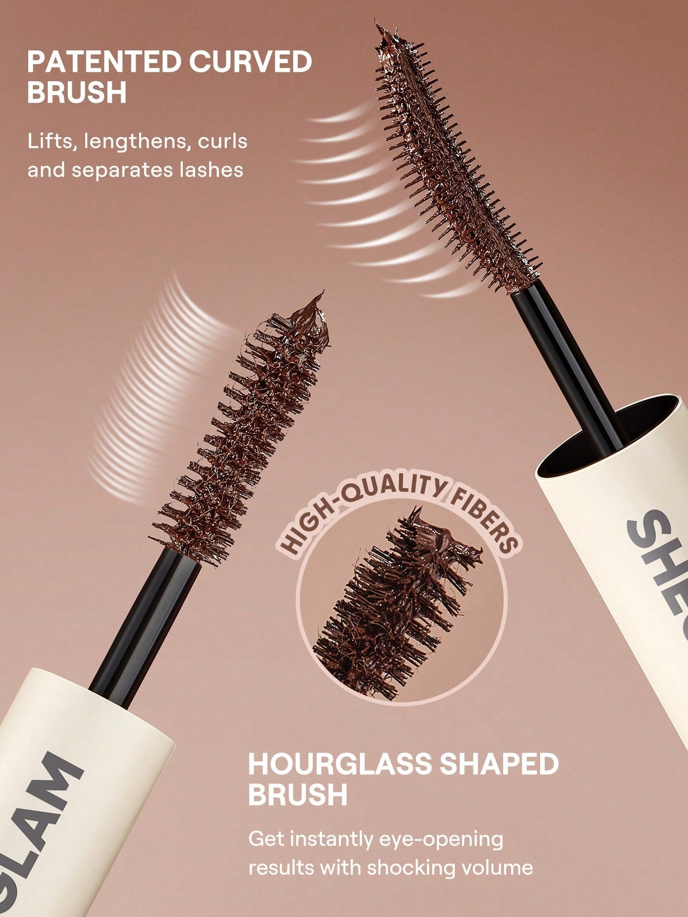 All-In-One Volume & Length Mascara-Waterproof Macchiato - {{ Sheglam_Qatar }}