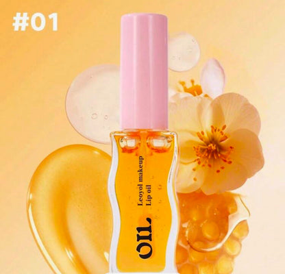 Lip Oil friut honey essence lasting moisturizing lightens lip lines lip gloss transparent pearlescent lip glaze - {{ Sheglam_Qatar }}